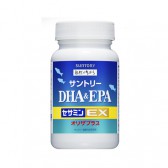 日本 SUNTORY 三得利 DHA&EPA+芝麻明EX 120粒 30日份量