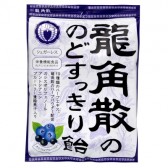日本進口 龍角散潤喉糖 藍梅味 80g